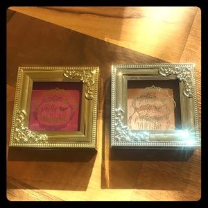 Pretty Vulgar blush and highlight.